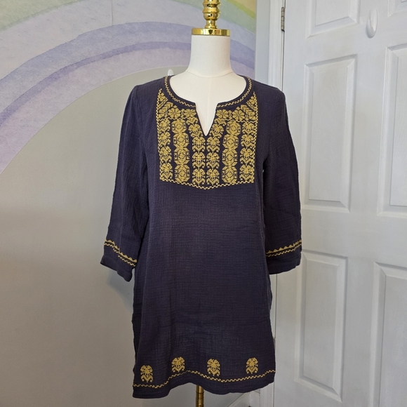 THML | Large | Cotton Embroidered Tunic - Picture 2 of 9